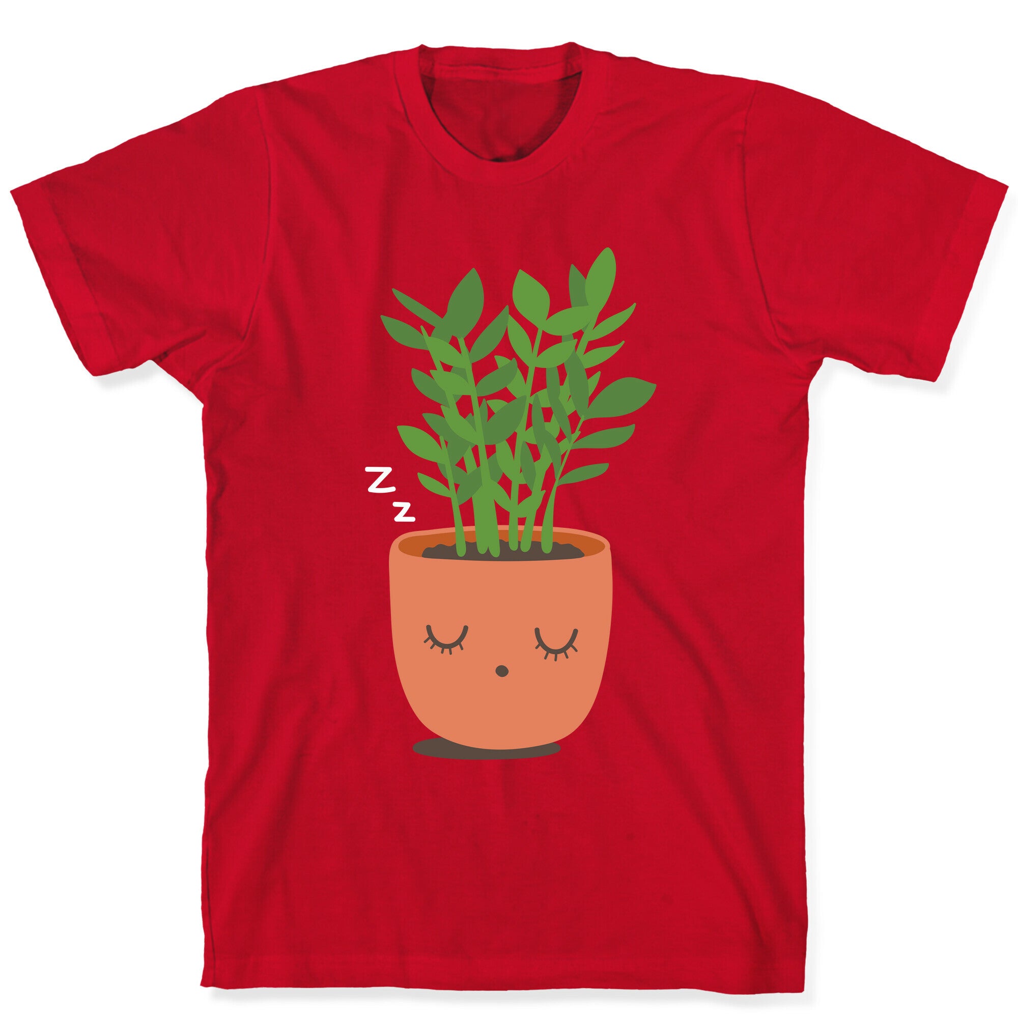 Sleepy ZZ Plant T-Shirt