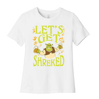 Let's Get Shreked Women's Cotton Tee