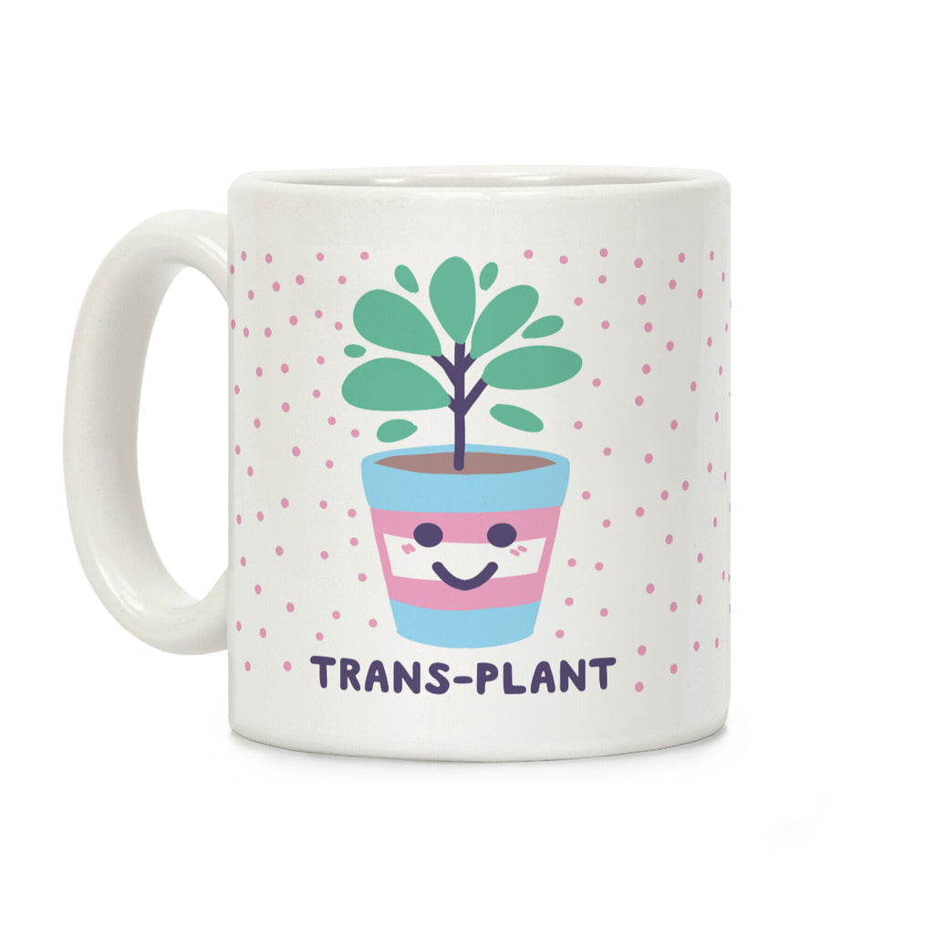 Trans Plant Coffee Mug