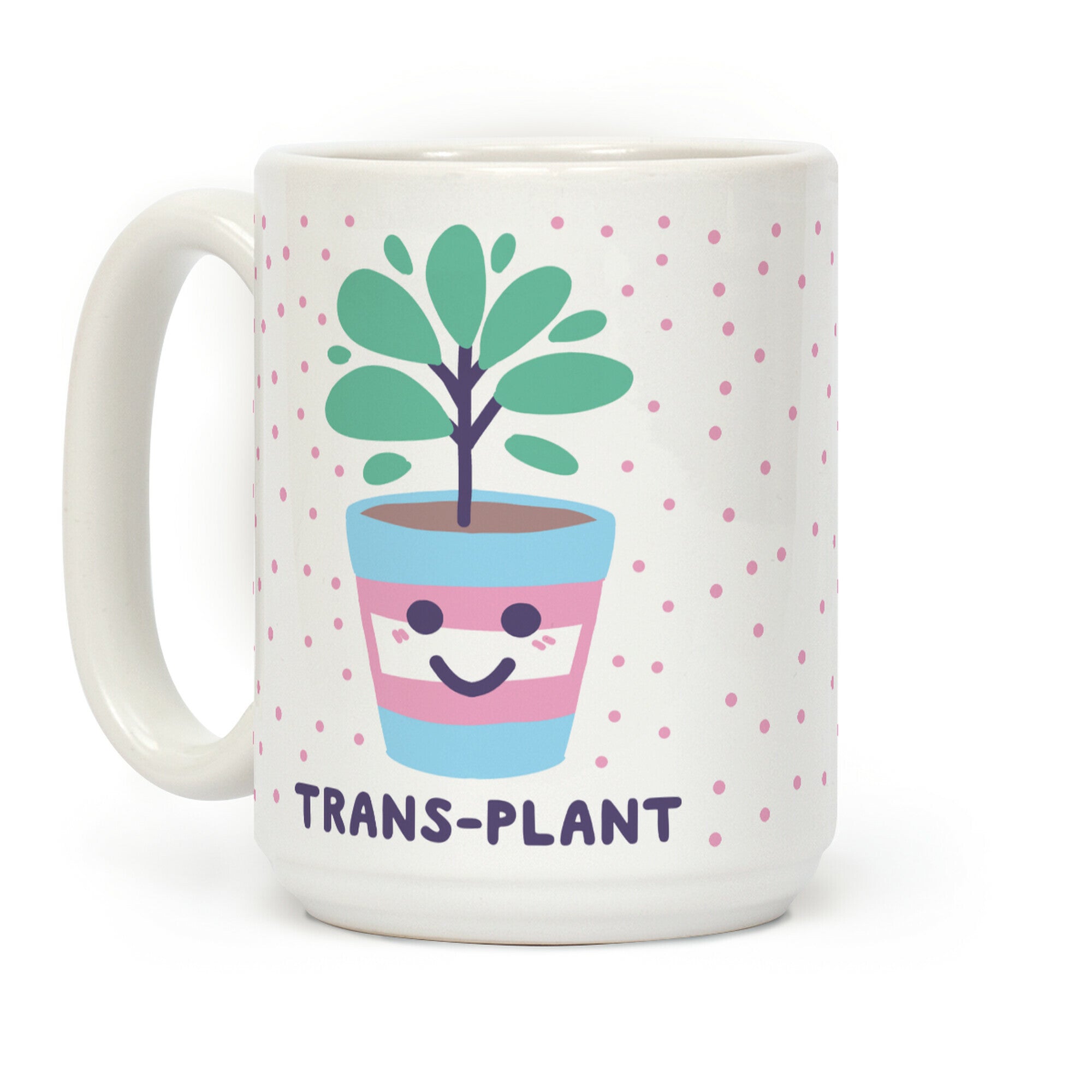 Trans Plant Coffee Mug