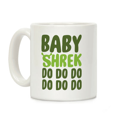 Baby Shrek Do Do Do Baby Shark Parody Coffee Mug