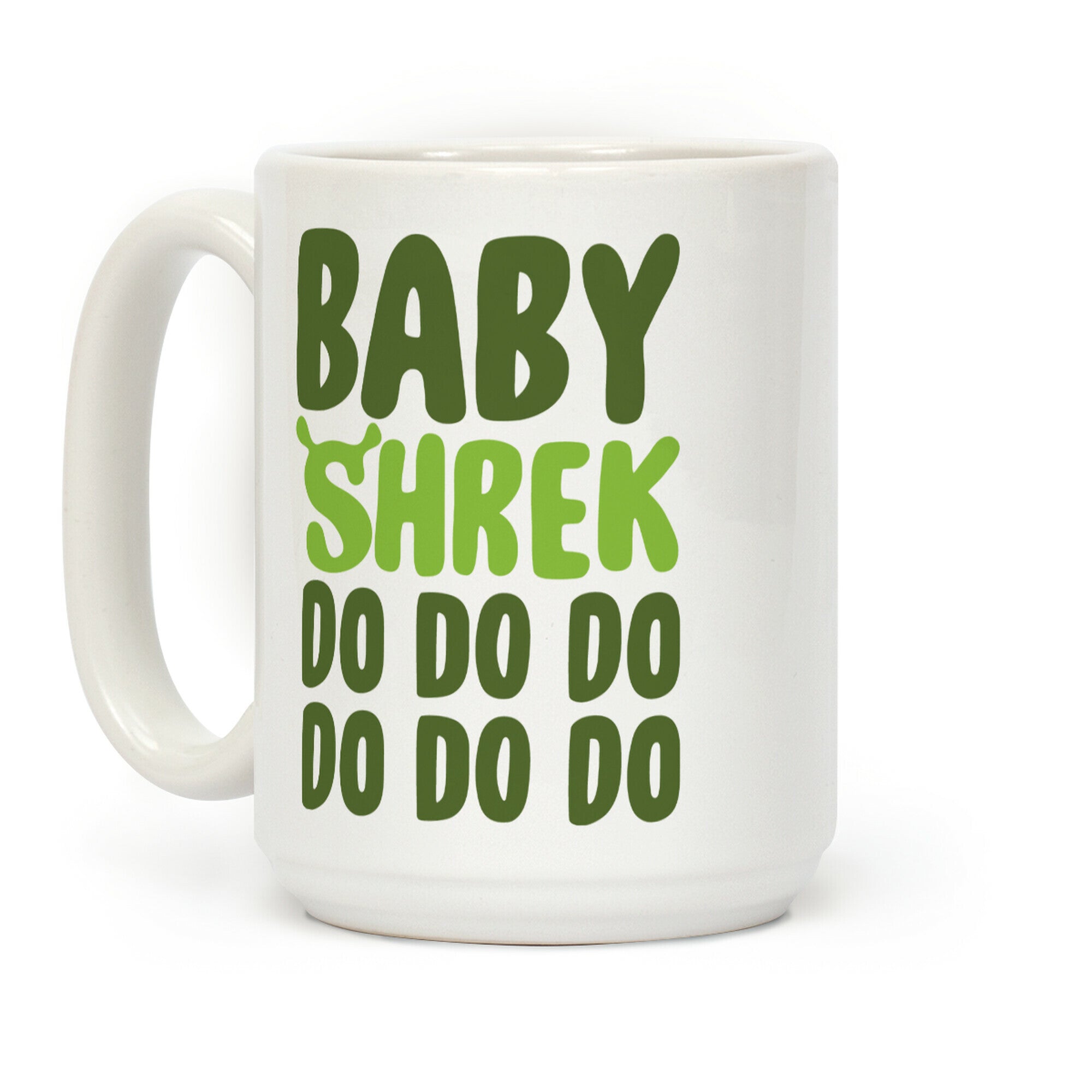Baby Shrek Do Do Do Baby Shark Parody Coffee Mug