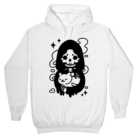 Death and Kitty Hoodie
