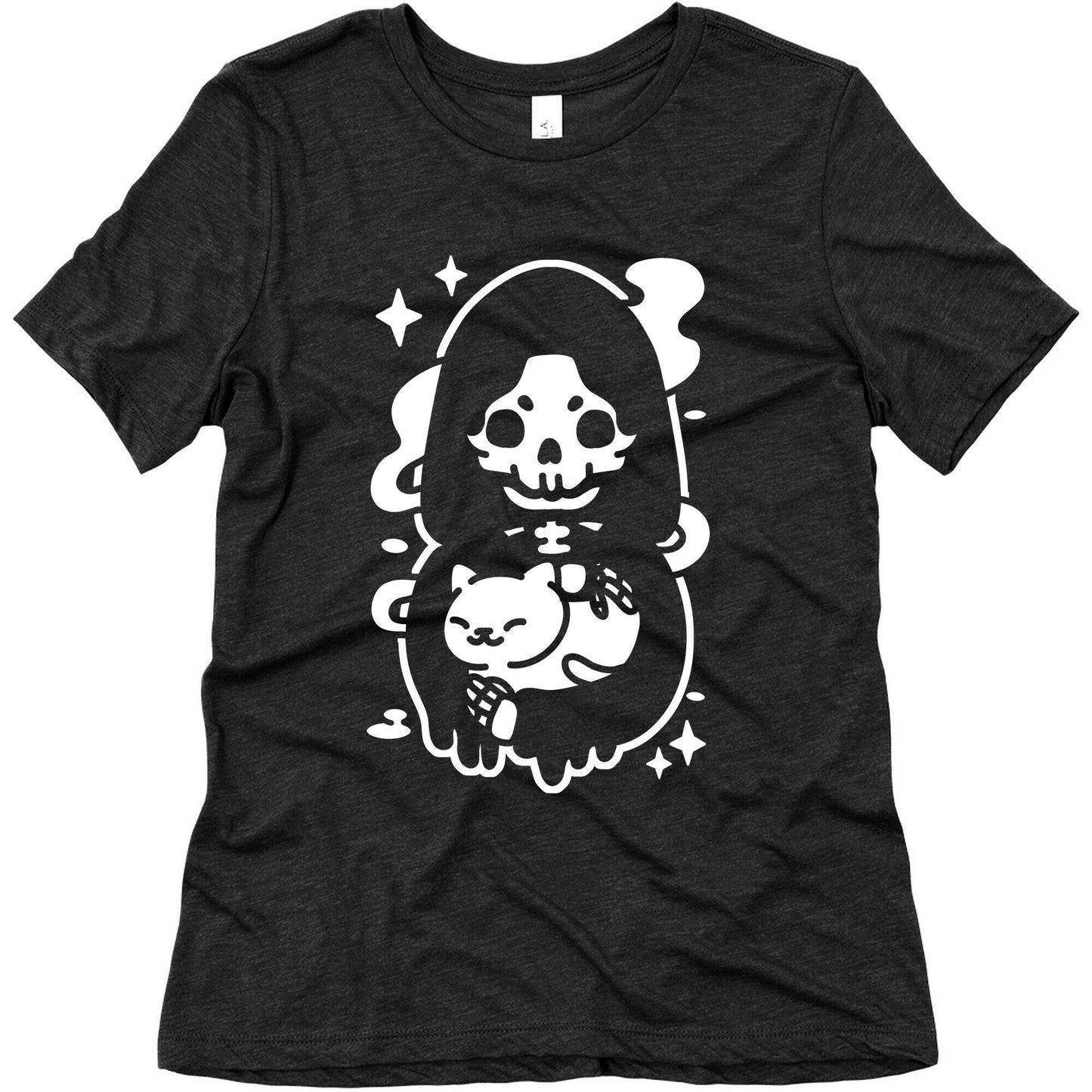 Death and Kitty Women's Triblend Tee