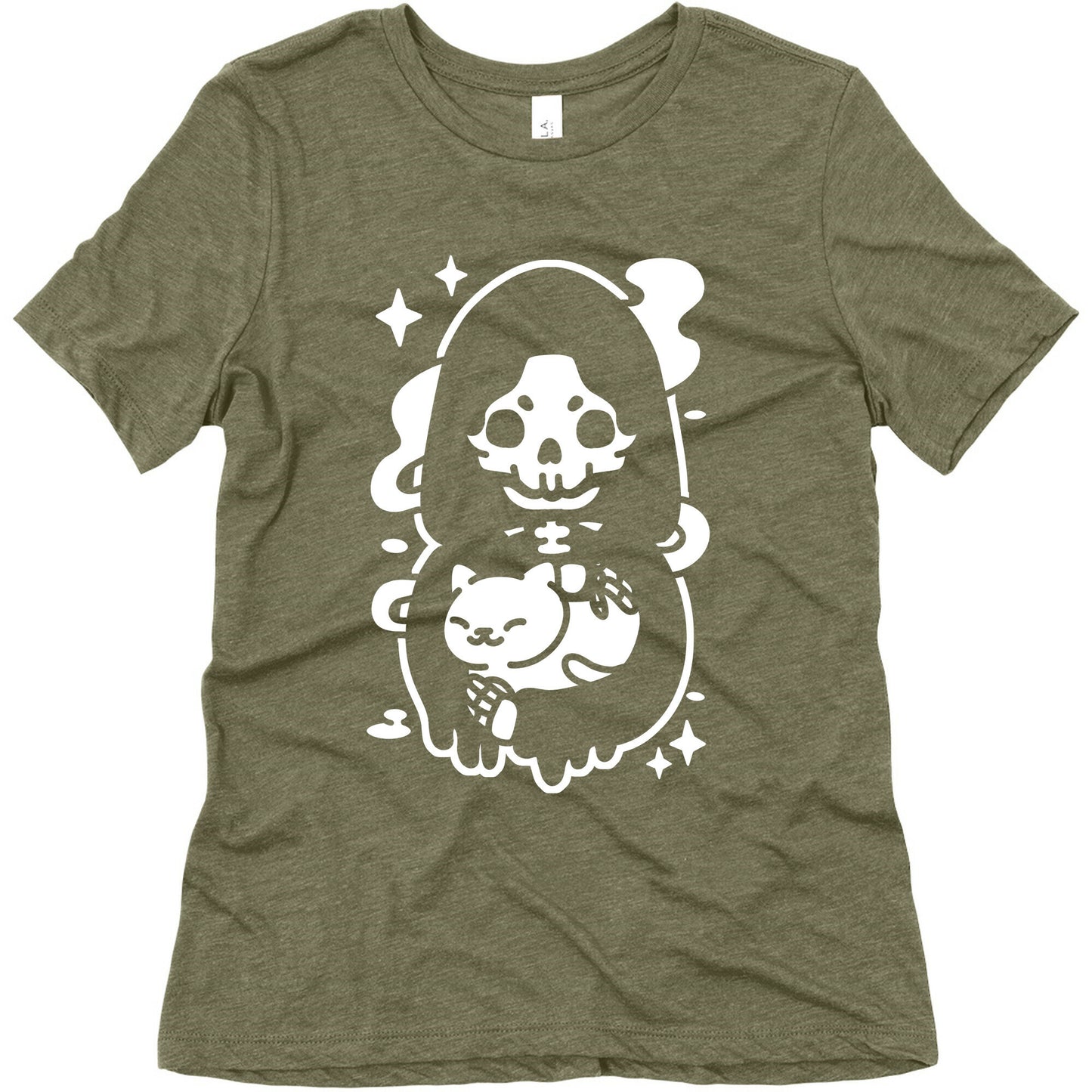 Death and Kitty Women's Triblend Tee
