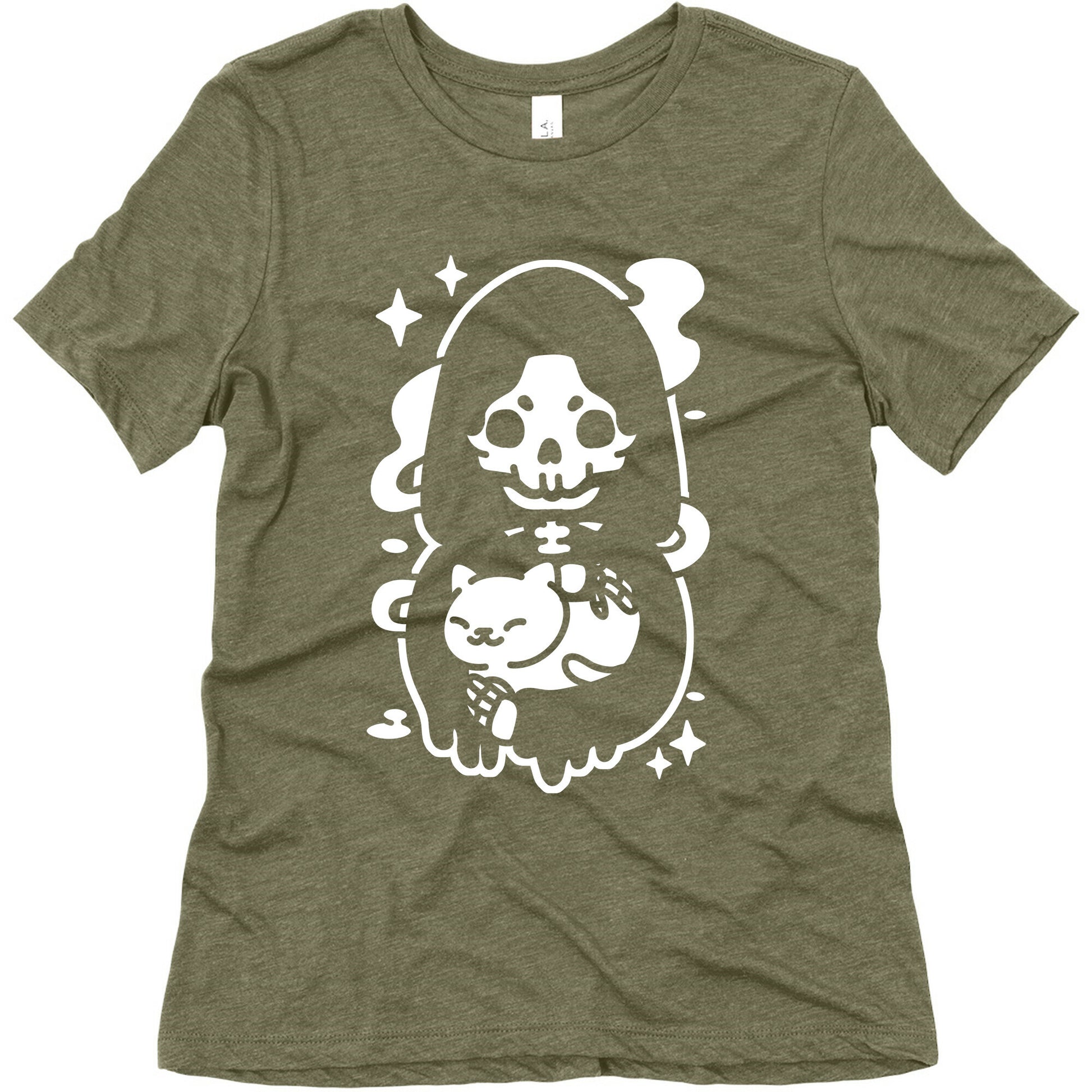 Death and Kitty Women's Triblend Tee