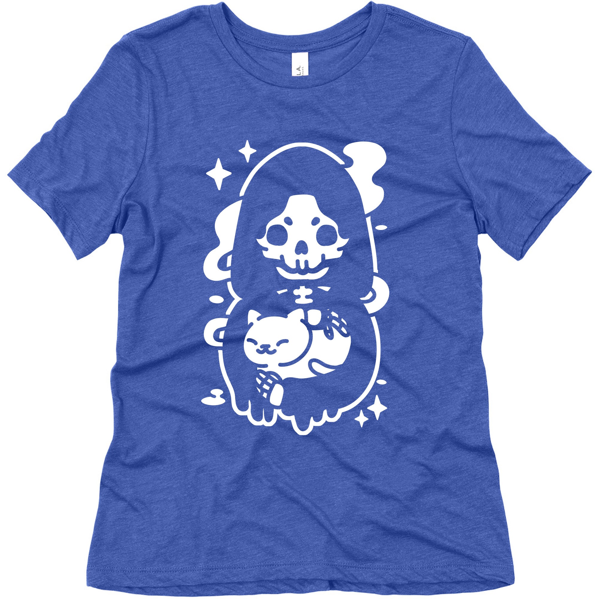 Death and Kitty Women's Triblend Tee