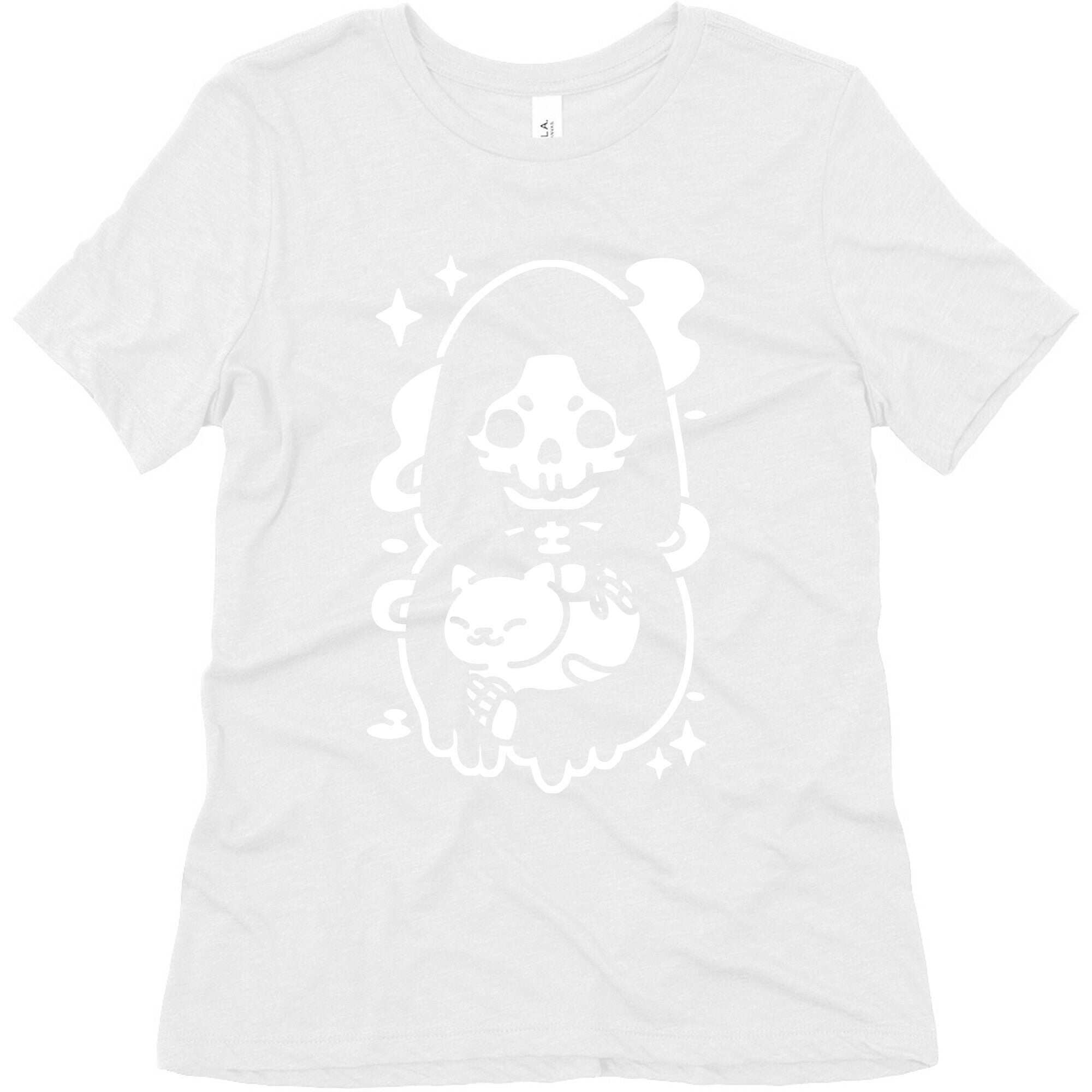 Death and Kitty Women's Triblend Tee