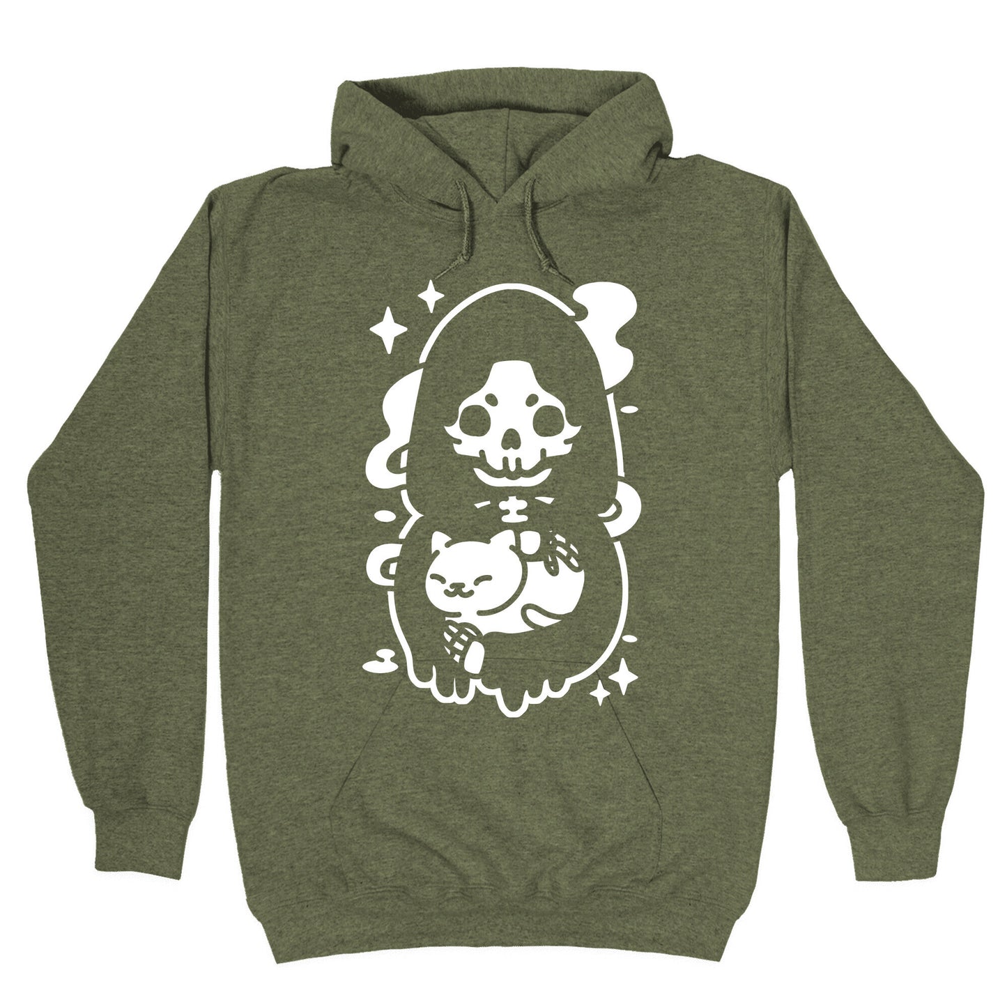 Death and Kitty Hoodie