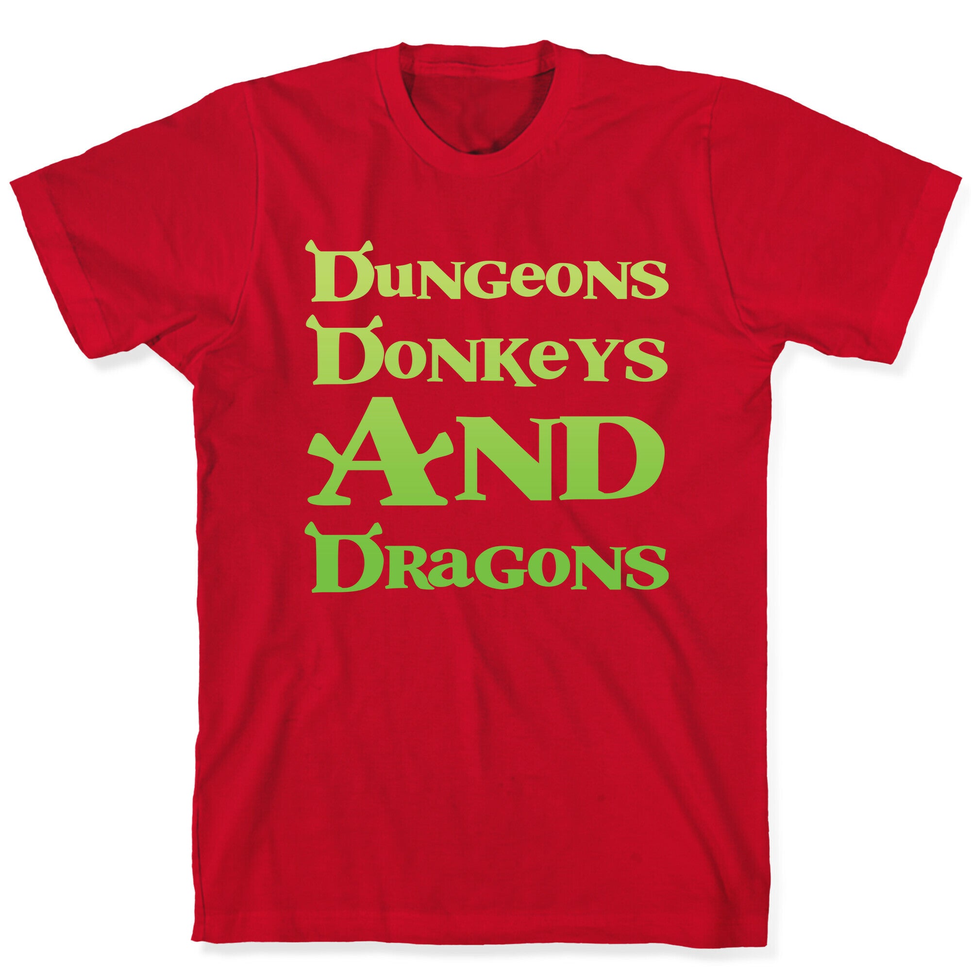Dungeons, Donkeys and Dragons T-Shirt