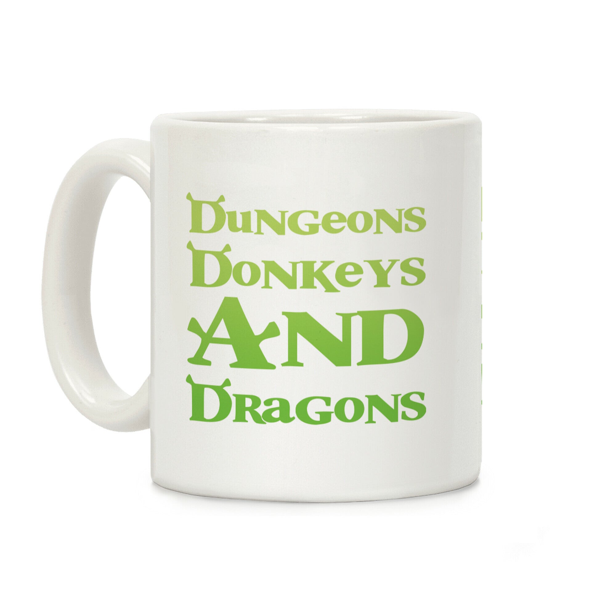 Dungeons, Donkeys and Dragons Coffee Mug