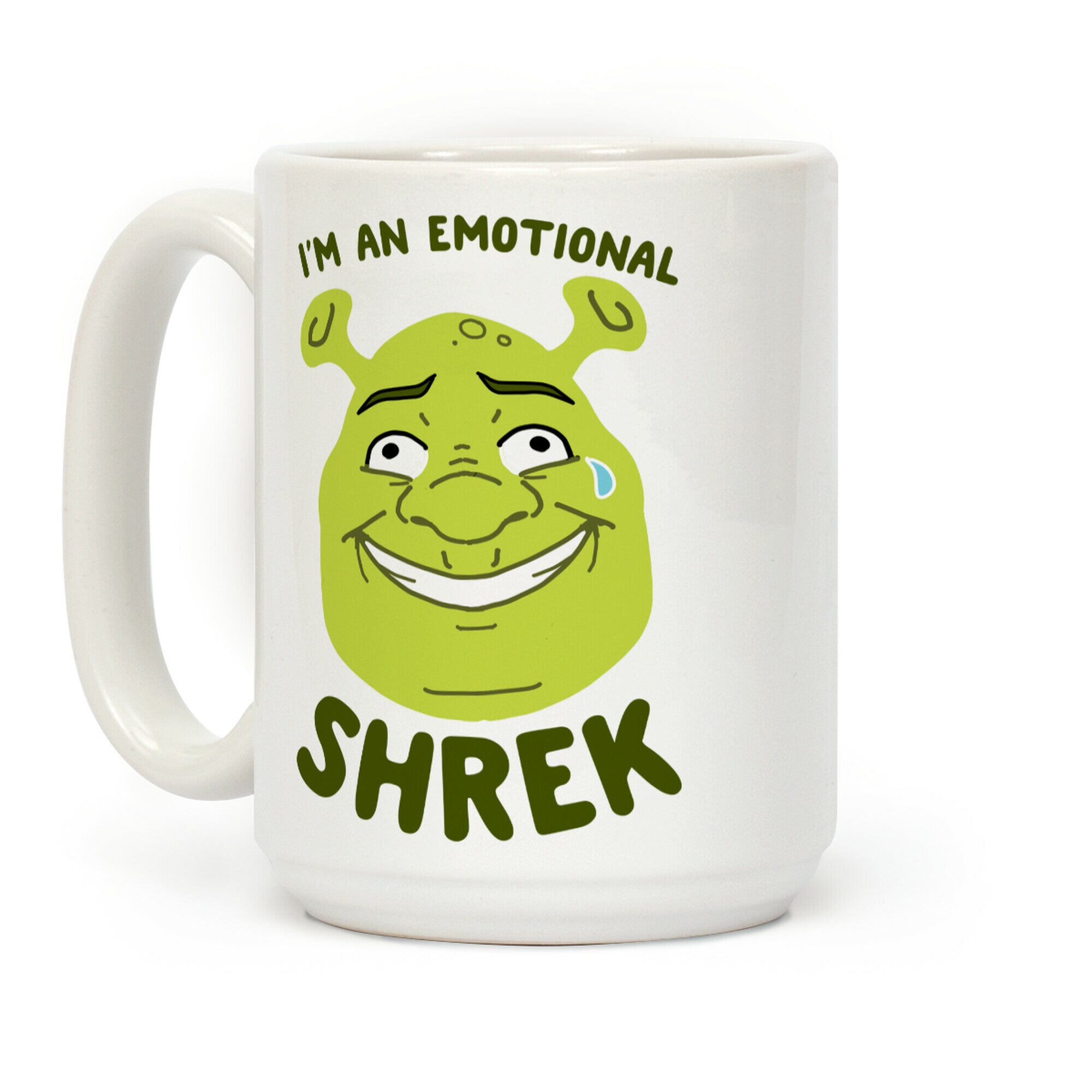 I'm an Emotional Shrek Coffee Mug