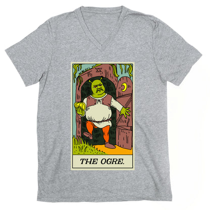 The Ogre Tarot Card V-Neck