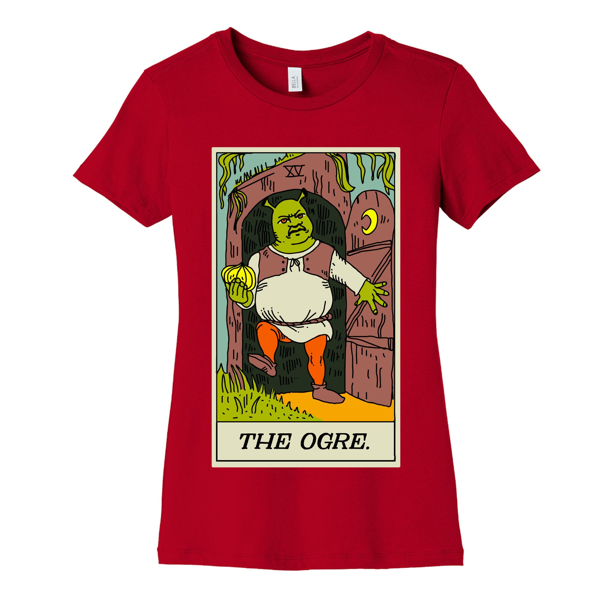 The Ogre Tarot Card Women's Cotton Tee