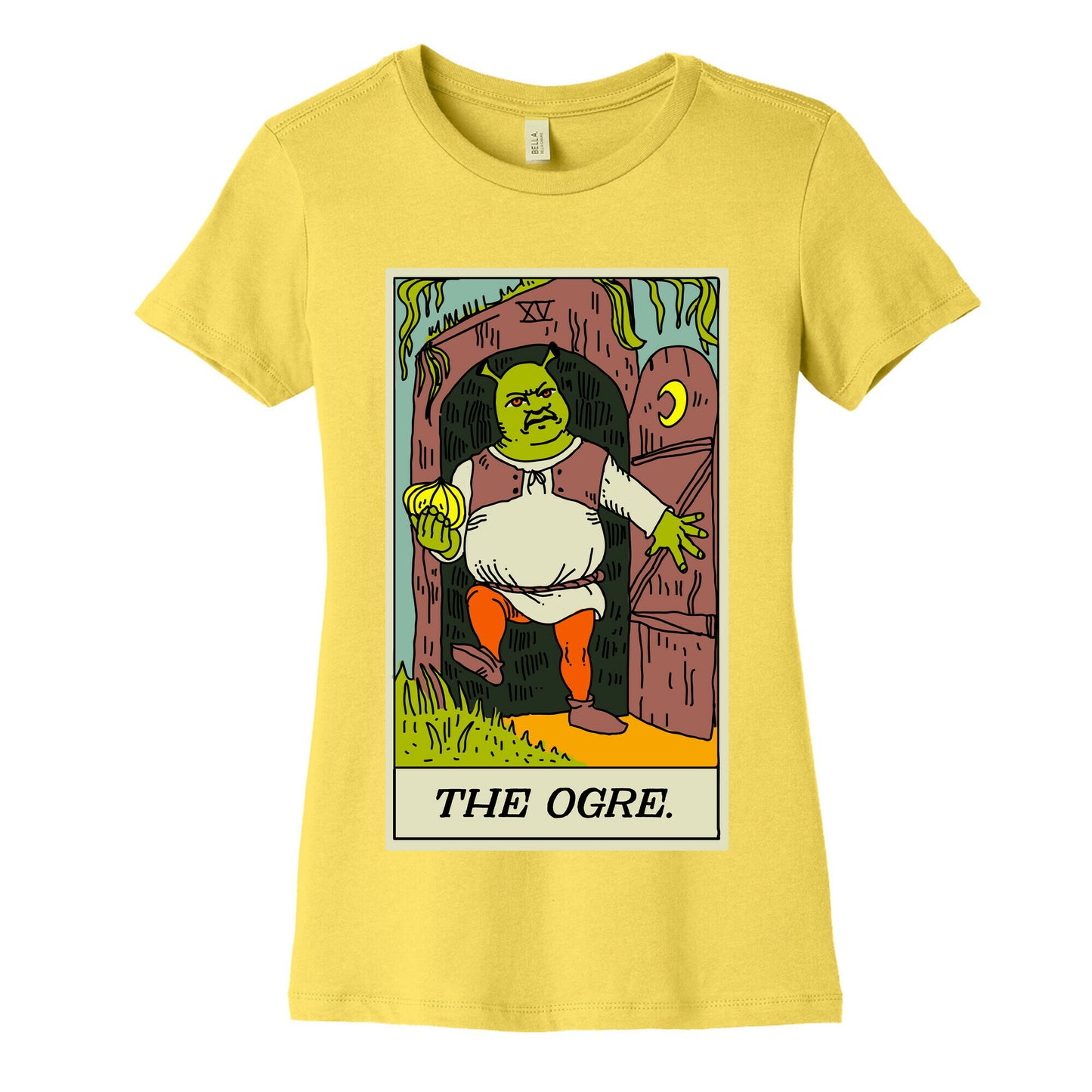 The Ogre Tarot Card Women's Cotton Tee
