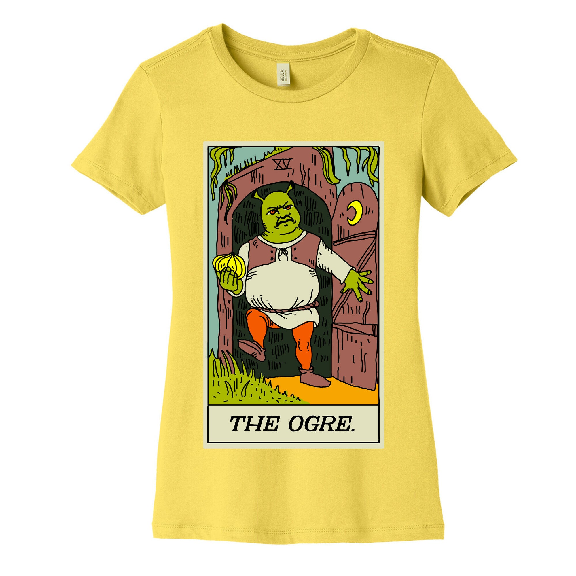 The Ogre Tarot Card Women's Cotton Tee