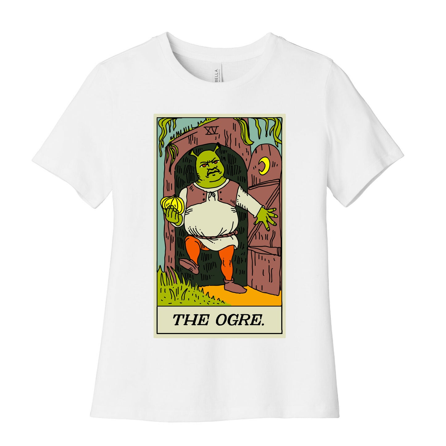 The Ogre Tarot Card Women's Cotton Tee