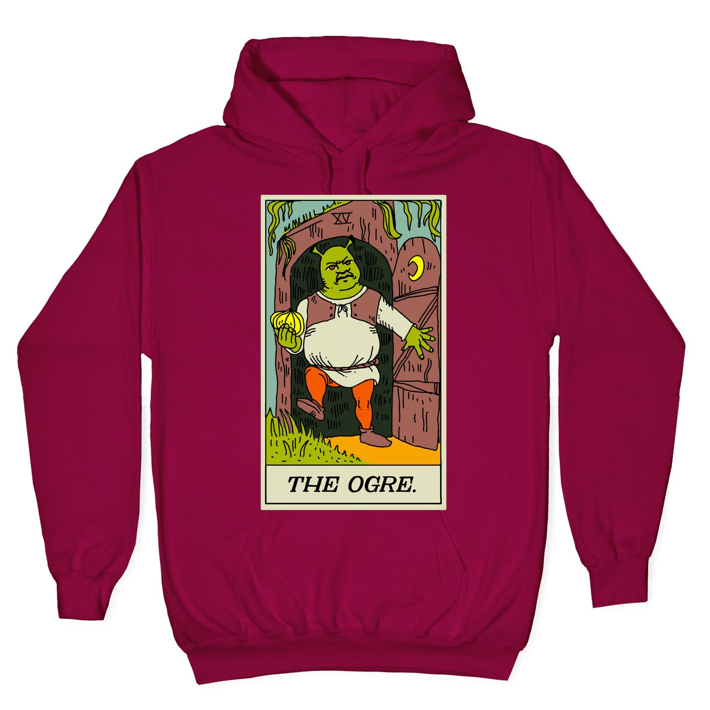 The Ogre Tarot Card Hoodie