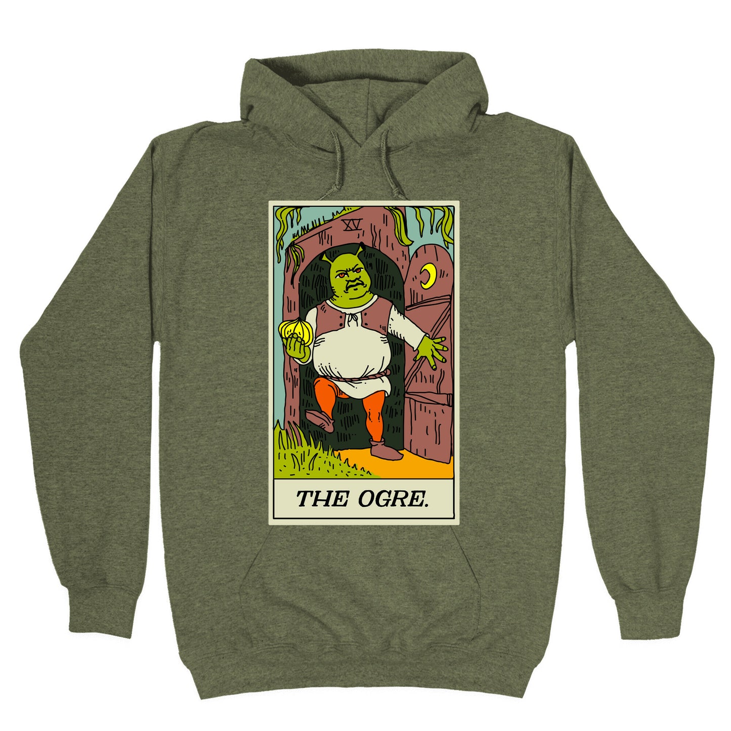 The Ogre Tarot Card Hoodie