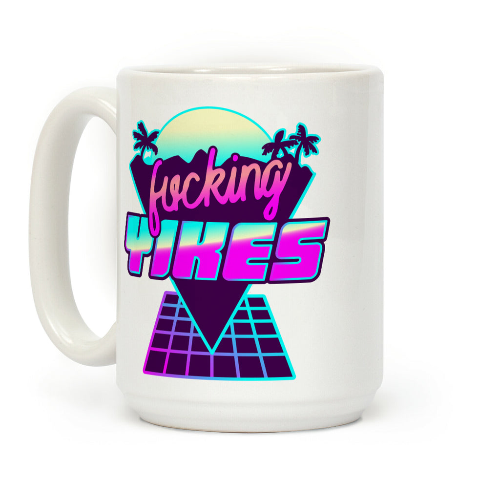 F***ing YIKES Retro Wave Coffee Mug