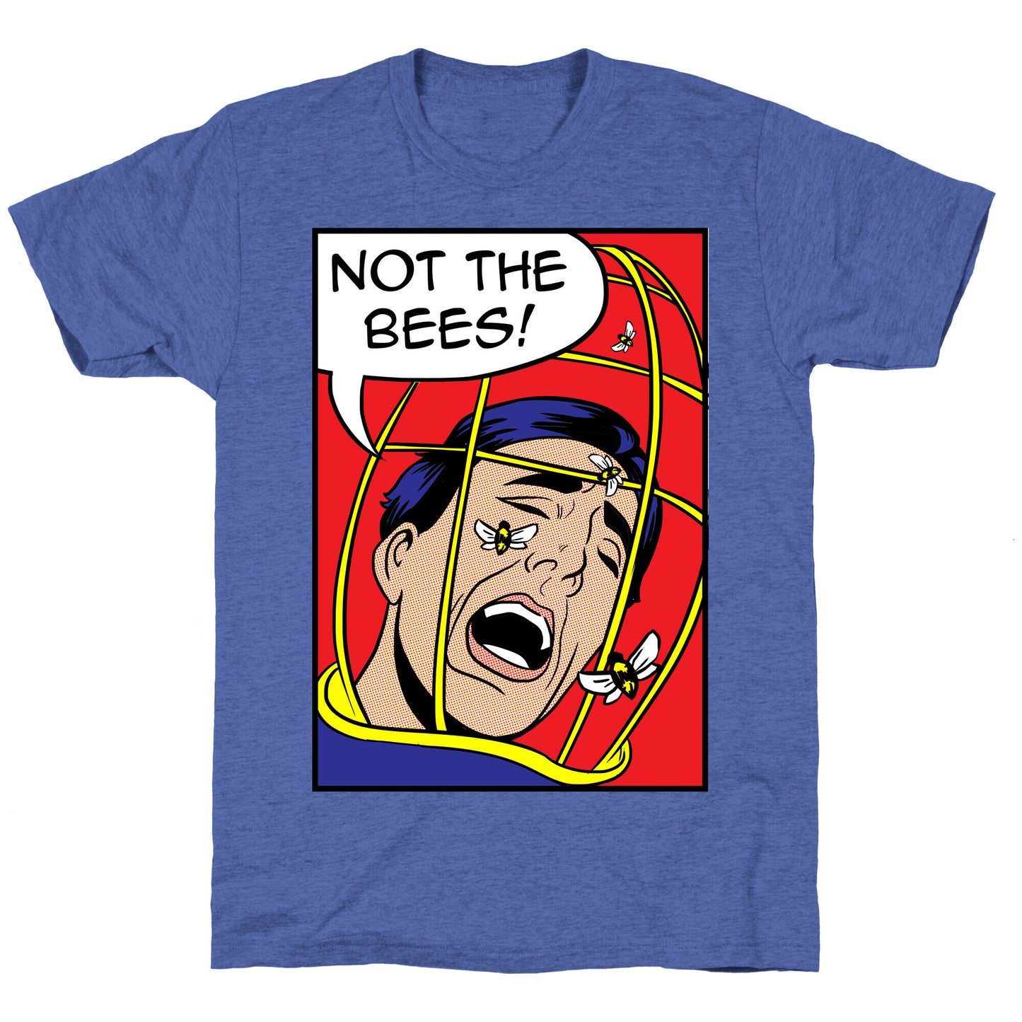 Nicholas Cage: Lichtenstein Edition Unisex Triblend Tee