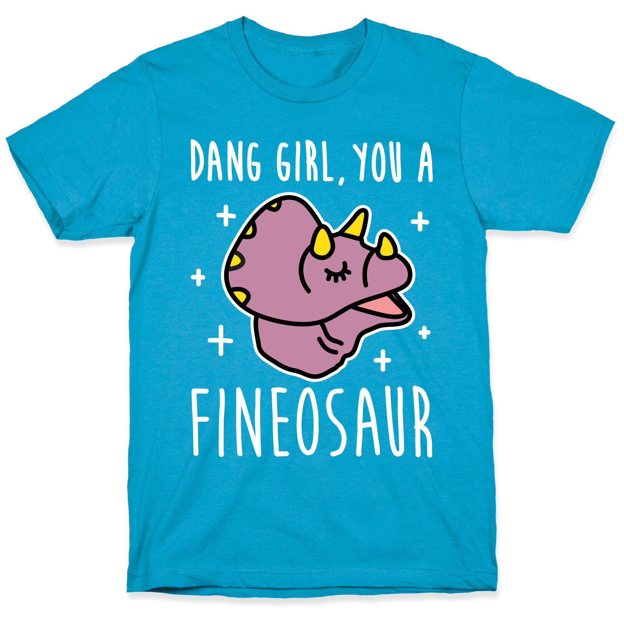 Dang Girl, You A Fineosaur Unisex Triblend Tee