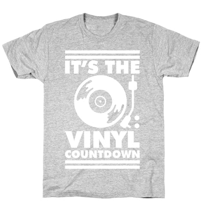 It's the VINYL countdown T-Shirt