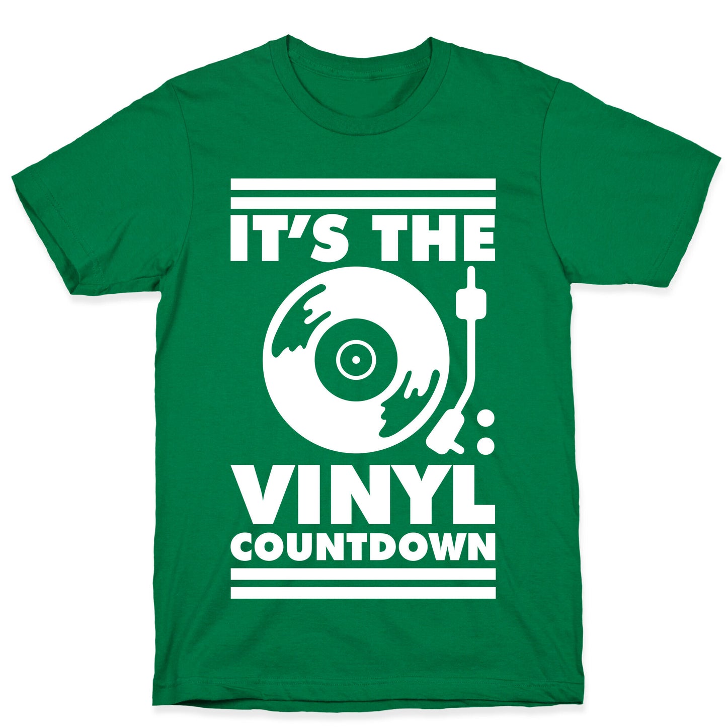 It's the VINYL countdown T-Shirt
