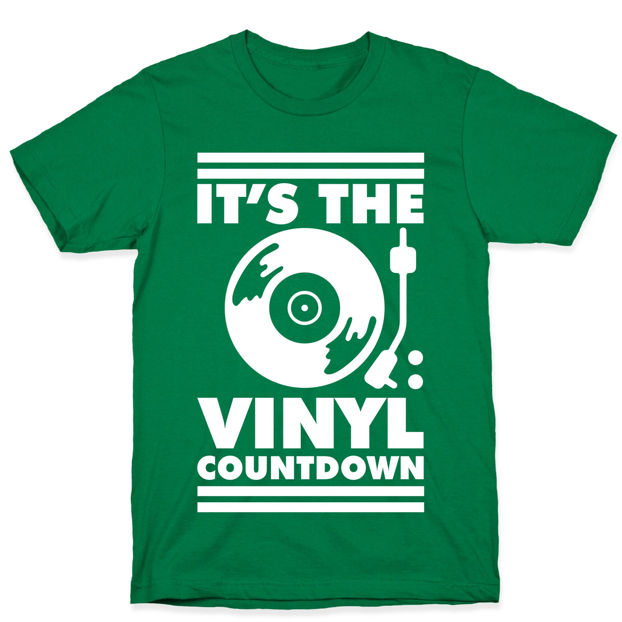 It's the VINYL countdown T-Shirt