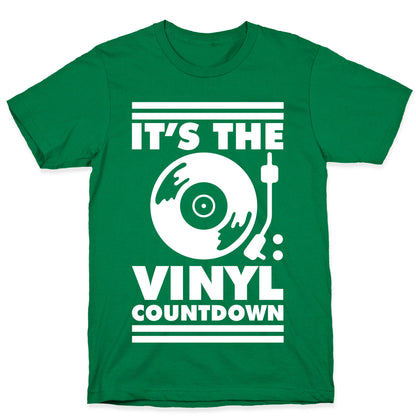 It's the VINYL countdown T-Shirt