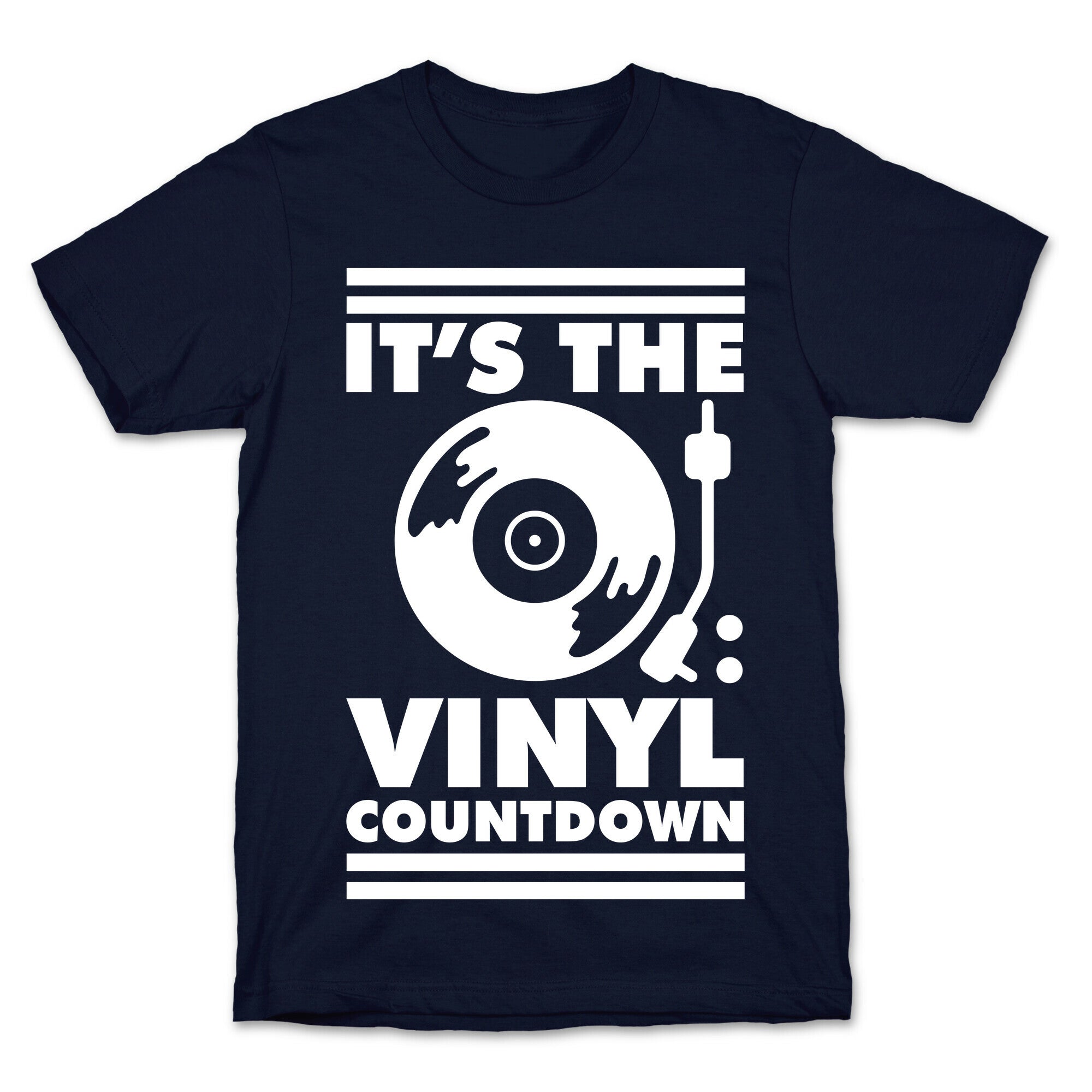 It's the VINYL countdown T-Shirt