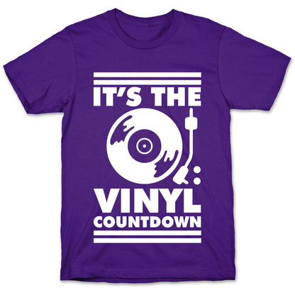 It's the VINYL countdown T-Shirt