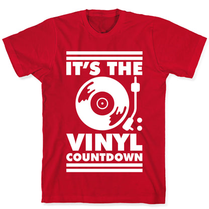 It's the VINYL countdown T-Shirt