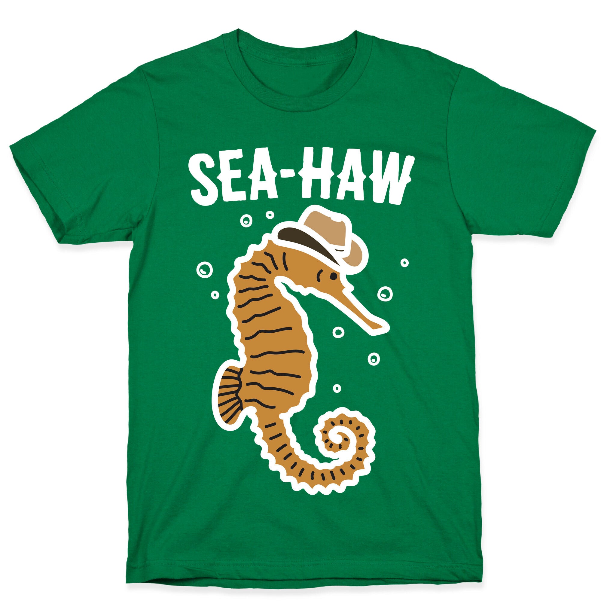 Sea Haw Seahorse Cowboy T-Shirt
