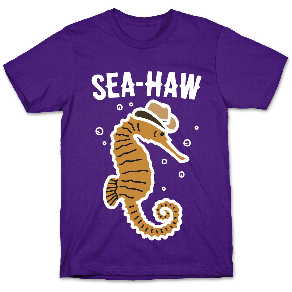 Sea Haw Seahorse Cowboy T-Shirt