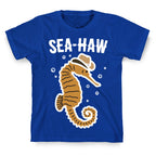 Sea Haw Seahorse Cowboy T-Shirt