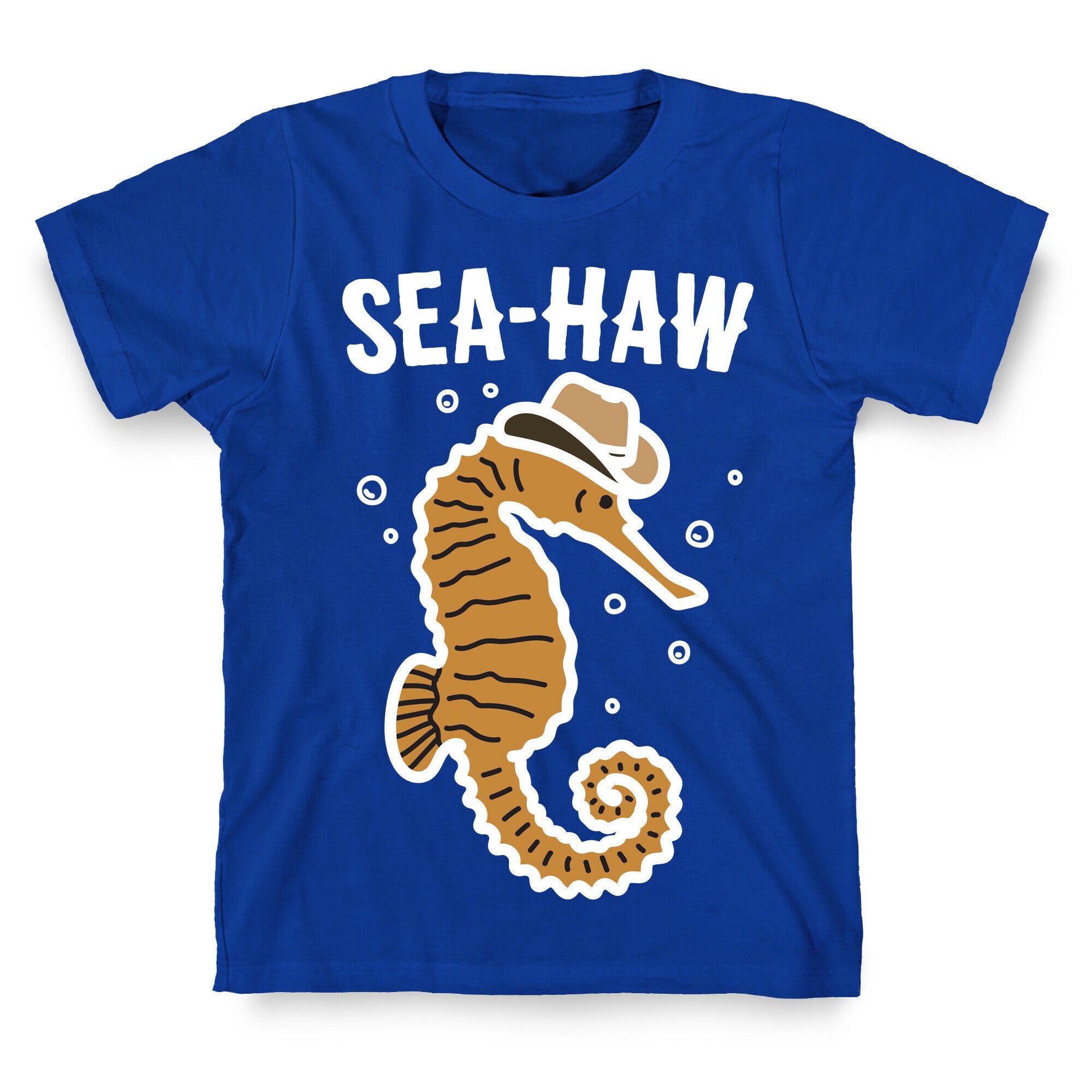 Sea Haw Seahorse Cowboy T-Shirt