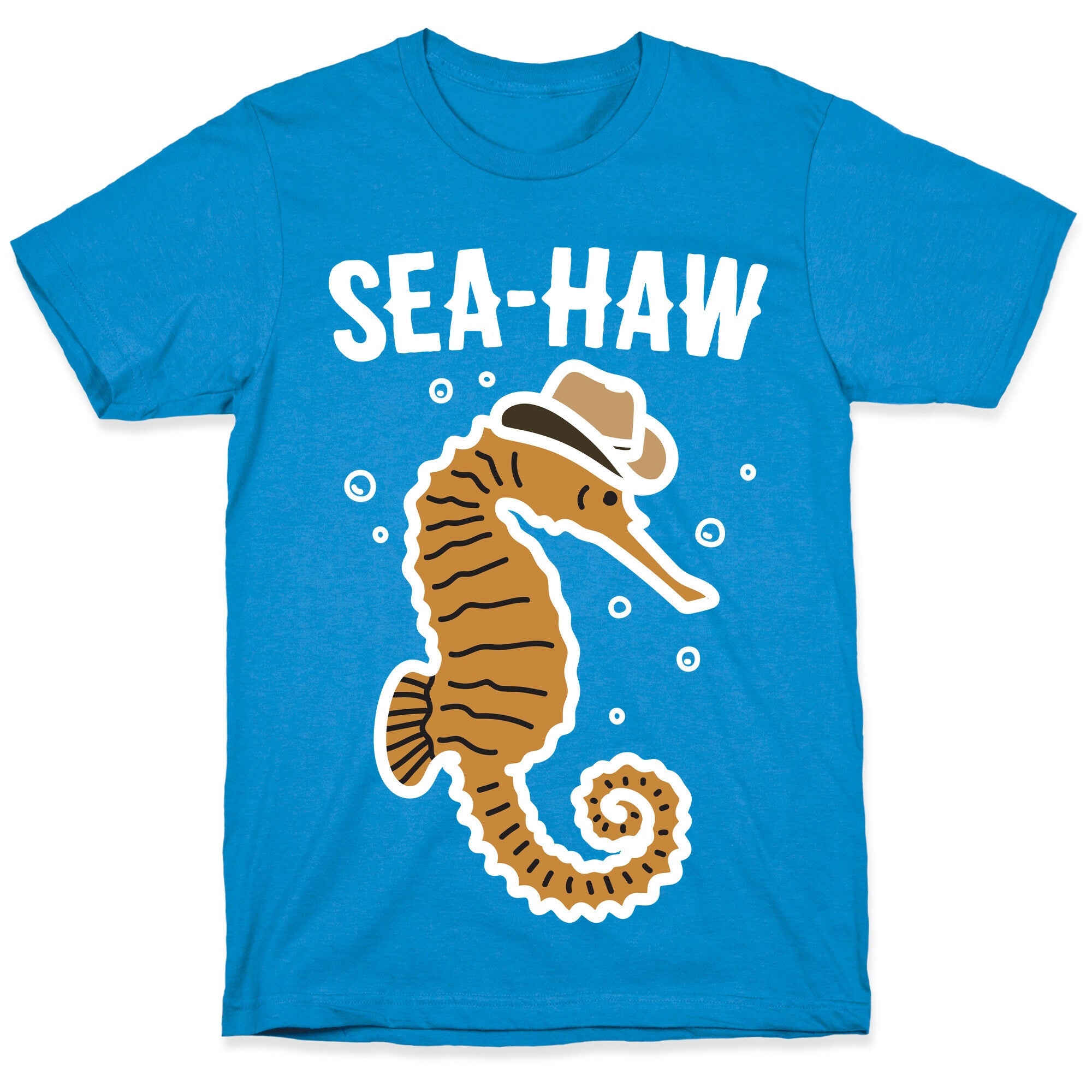 Sea Haw Seahorse Cowboy T-Shirt