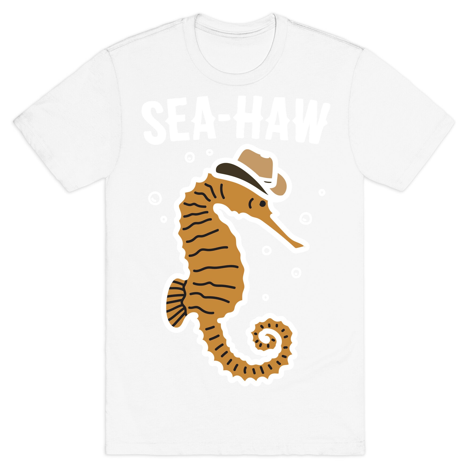Sea Haw Seahorse Cowboy T-Shirt