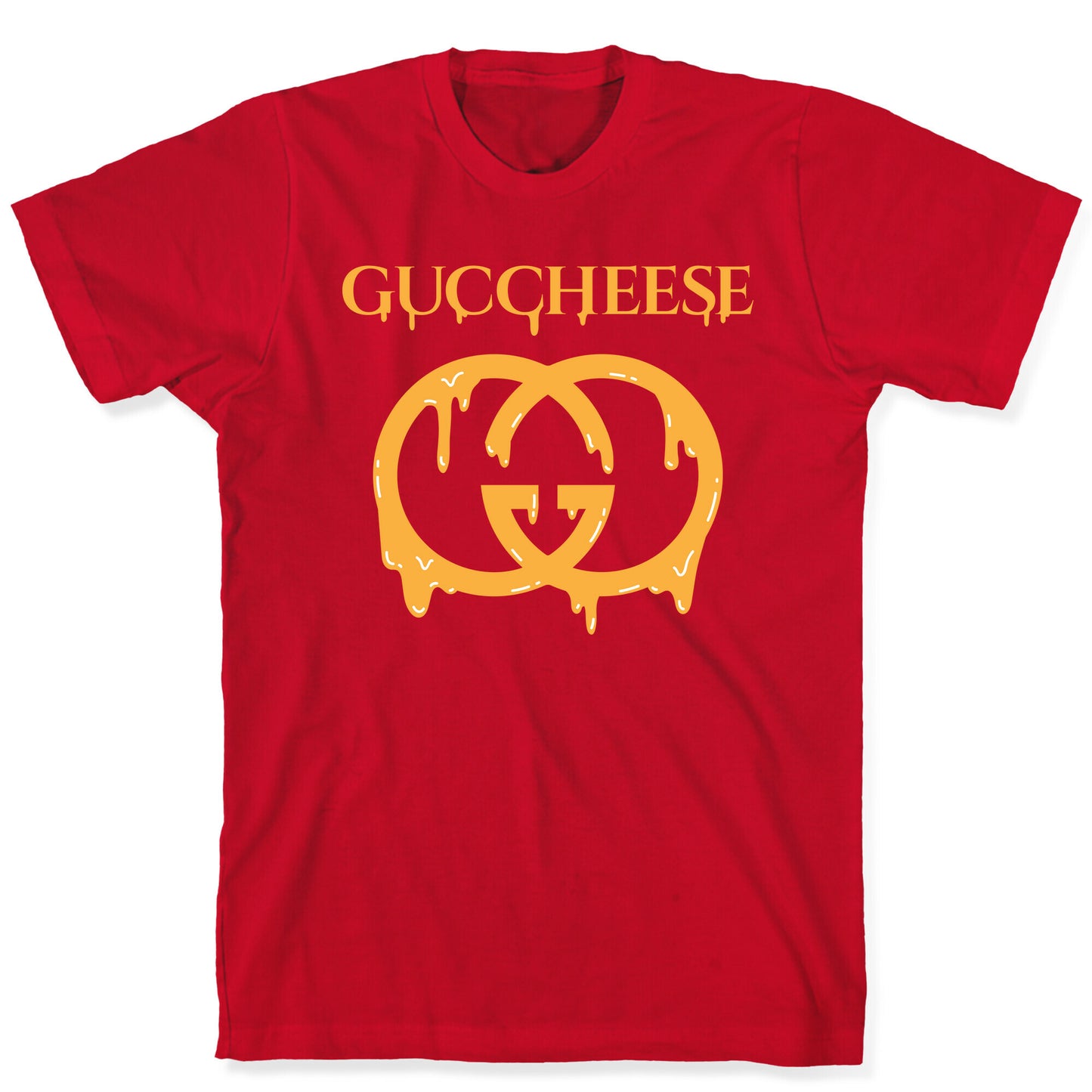 Guccheese Cheesy Gucci Parody T-Shirt