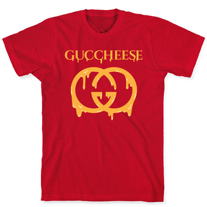 Guccheese Cheesy Gucci Parody T-Shirt
