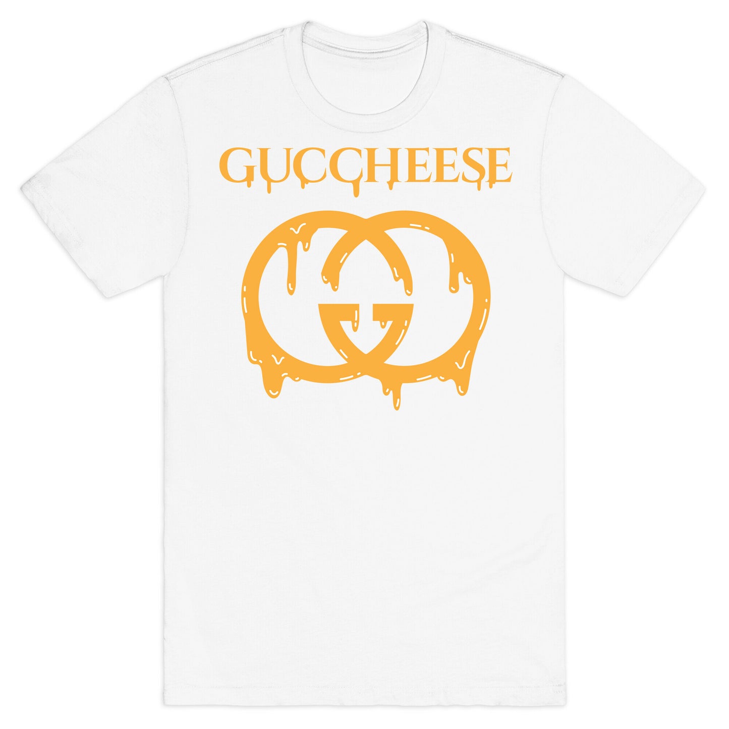 Guccheese Cheesy Gucci Parody T-Shirt