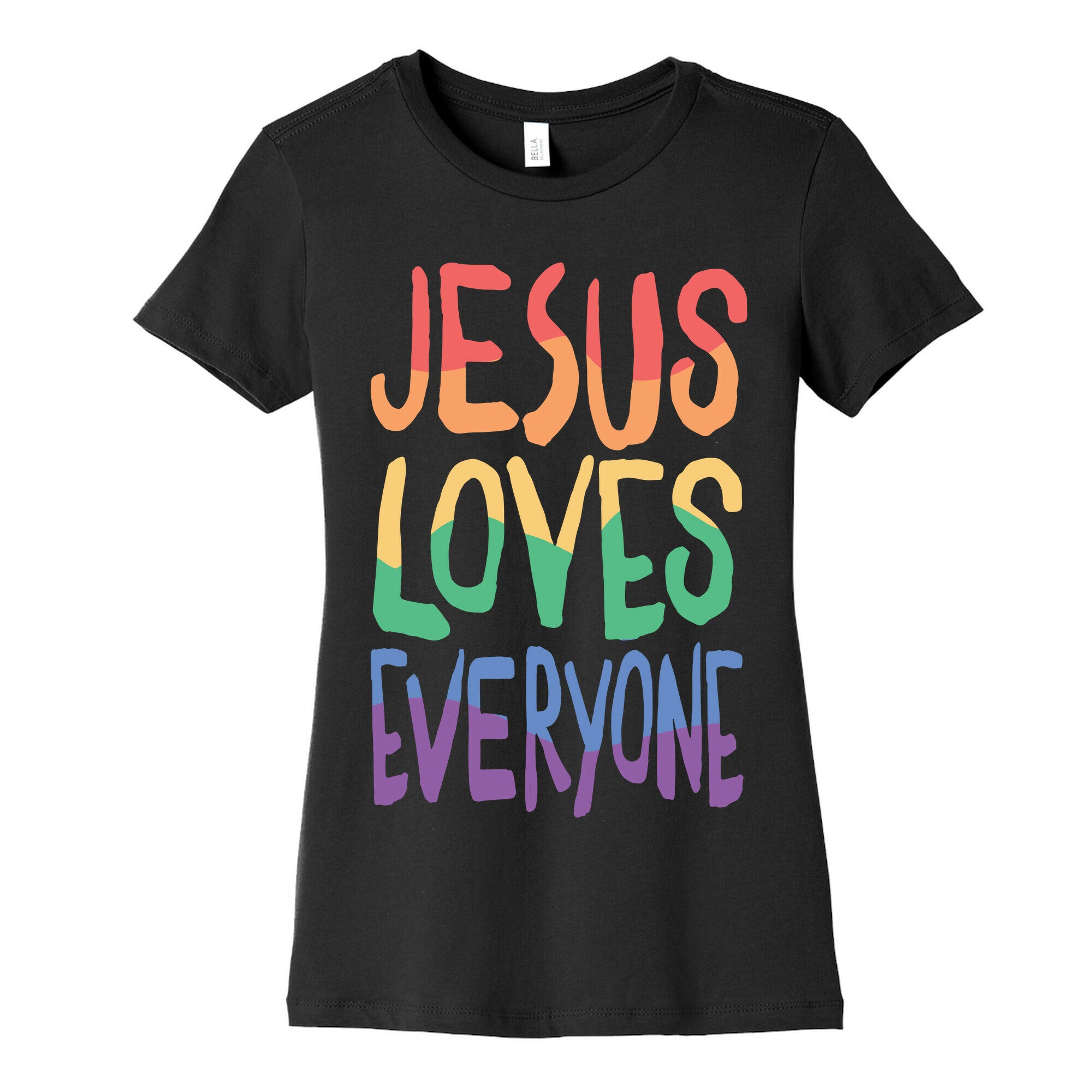Jesus Loves Everyone Women's Cotton Tee