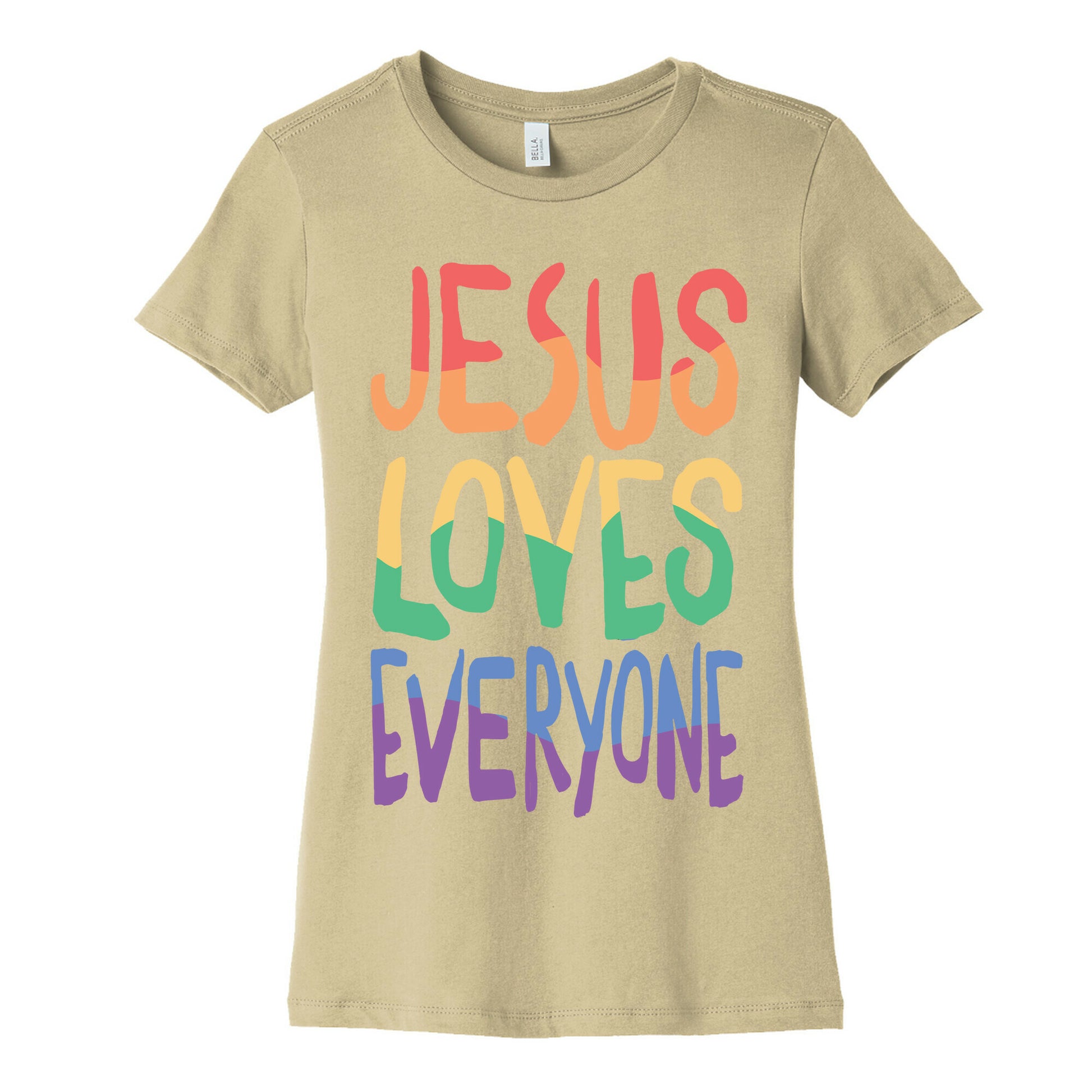 Jesus Loves Everyone Women's Cotton Tee
