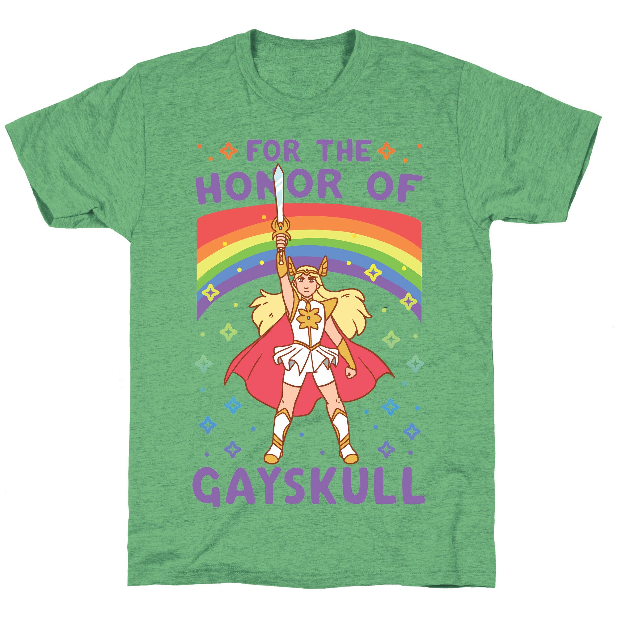For the Honor of Gayskull Unisex Triblend Tee