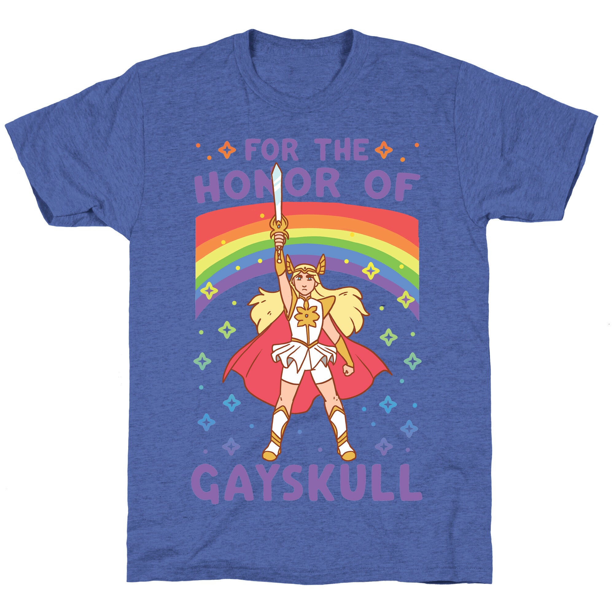 For the Honor of Gayskull Unisex Triblend Tee