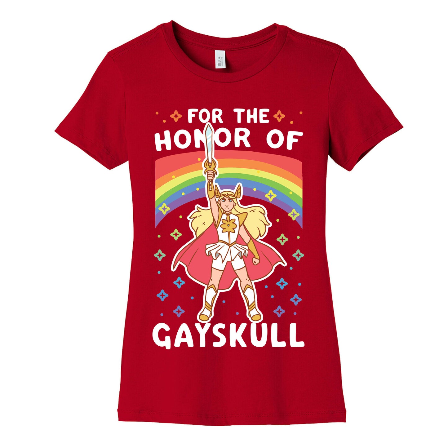 For the Honor of Gayskull Women's Cotton Tee