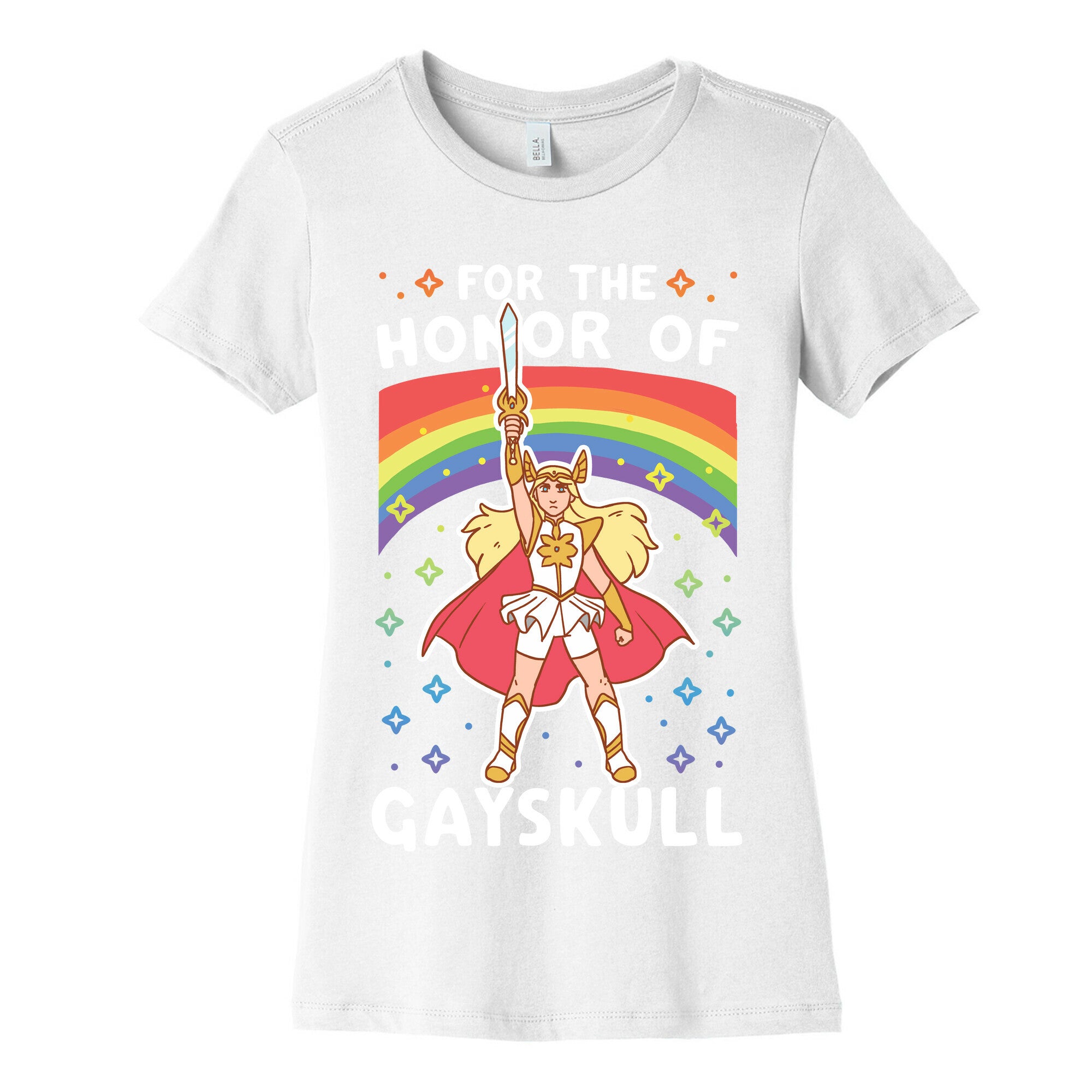 For the Honor of Gayskull Women's Cotton Tee