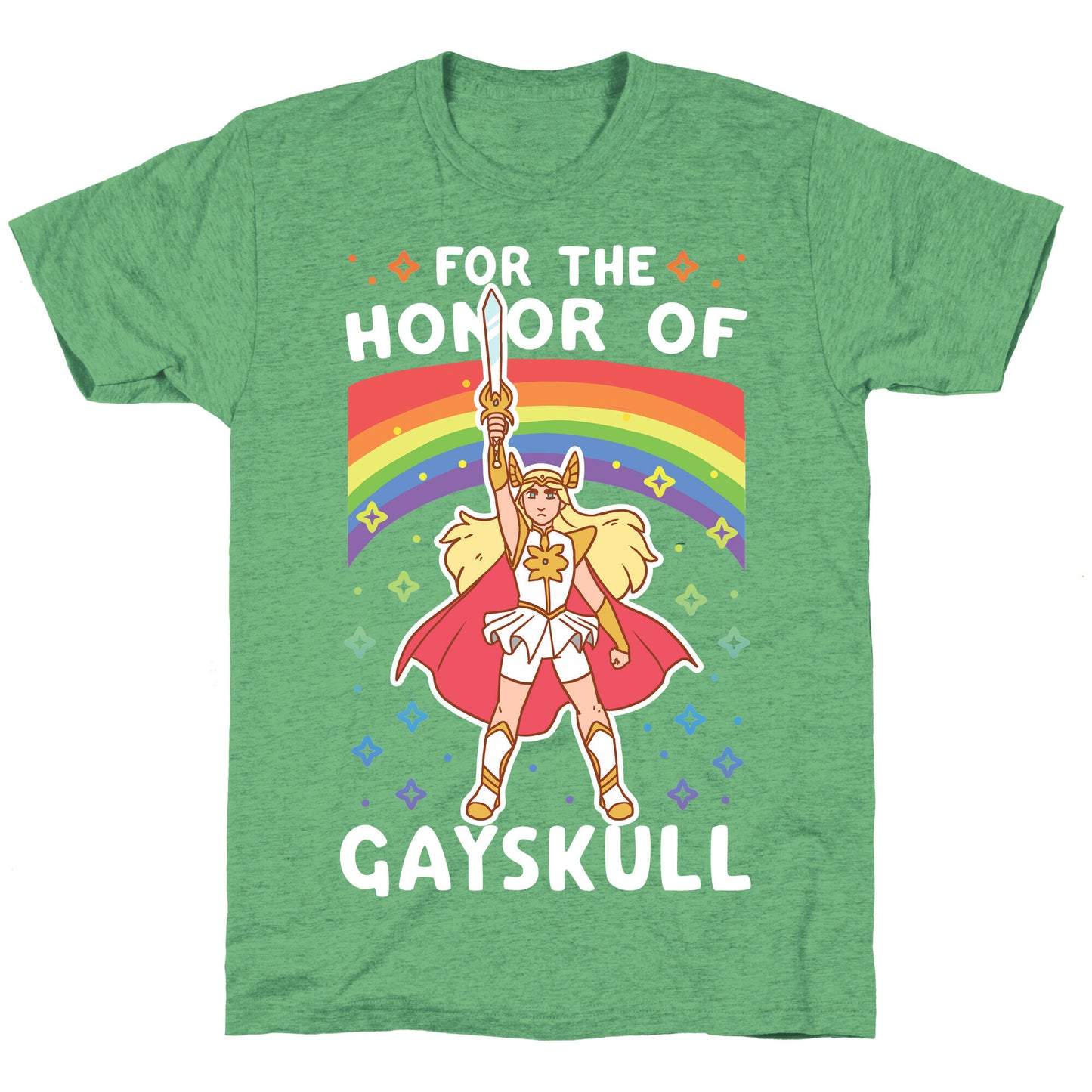 For the Honor of Gayskull Unisex Triblend Tee