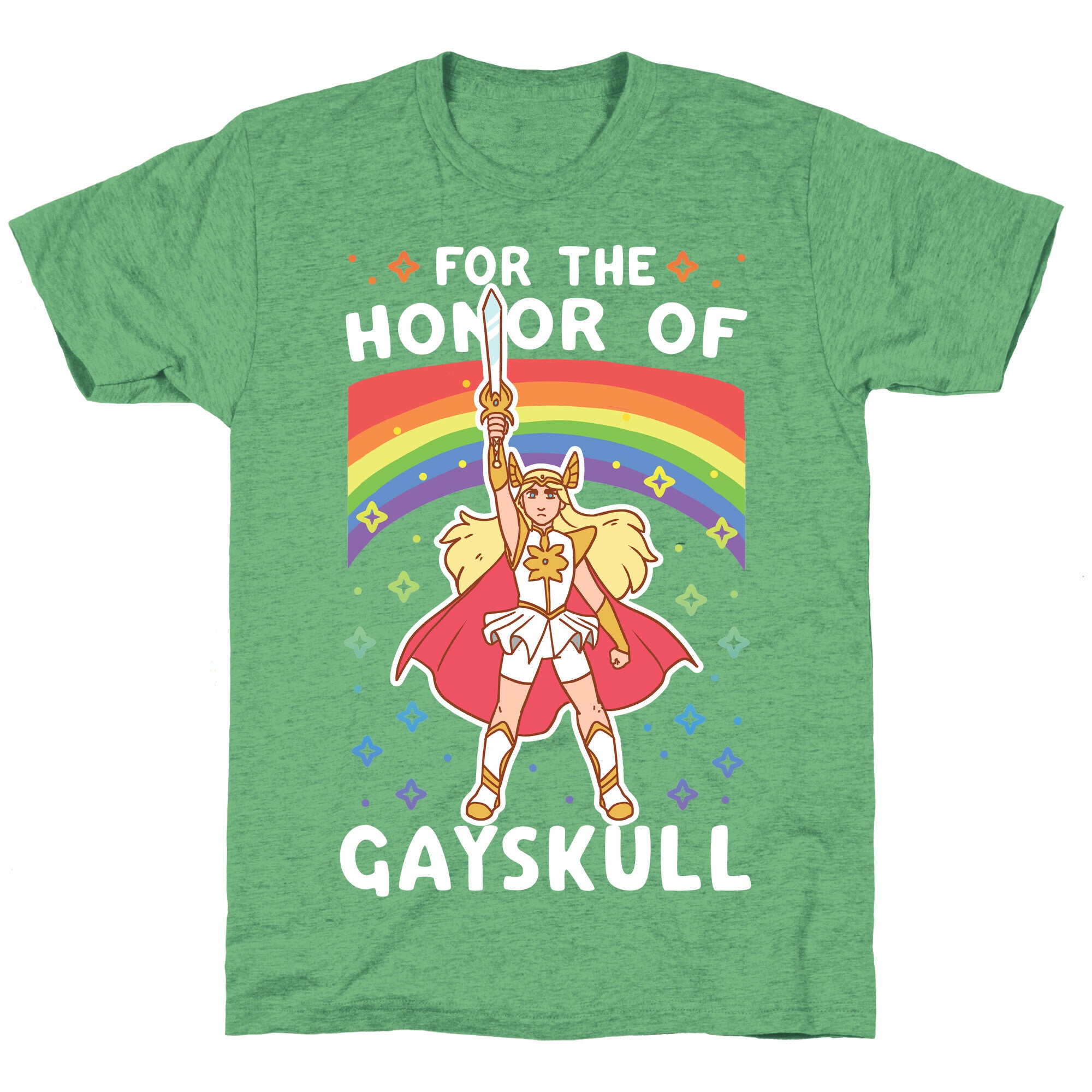 For the Honor of Gayskull Unisex Triblend Tee